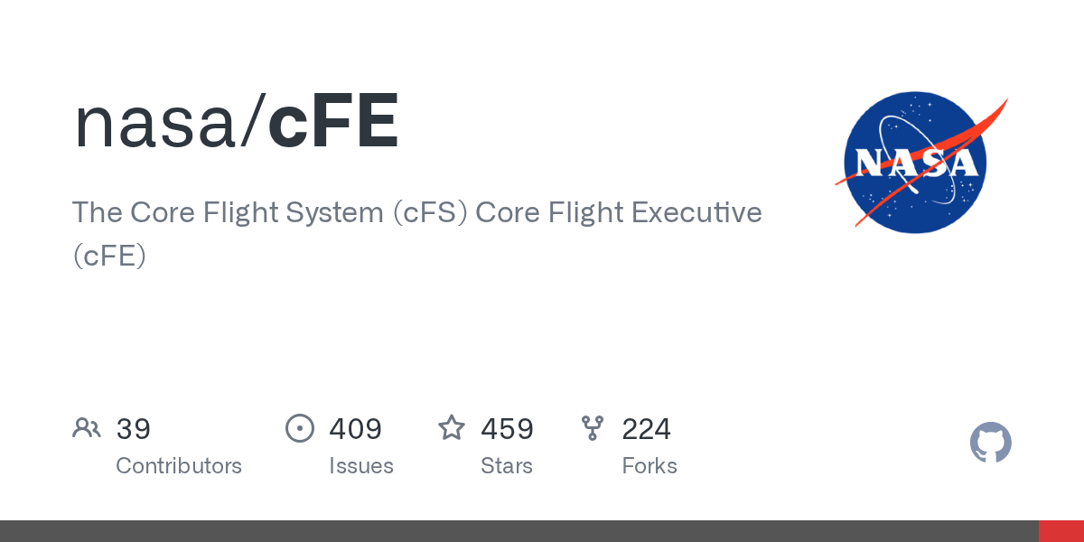 Enter our second annual video scholarship contest for your chance at a $2,500 . Github Nasa Cfe The Core Flight System Cfs Core Flight Executive Cfe