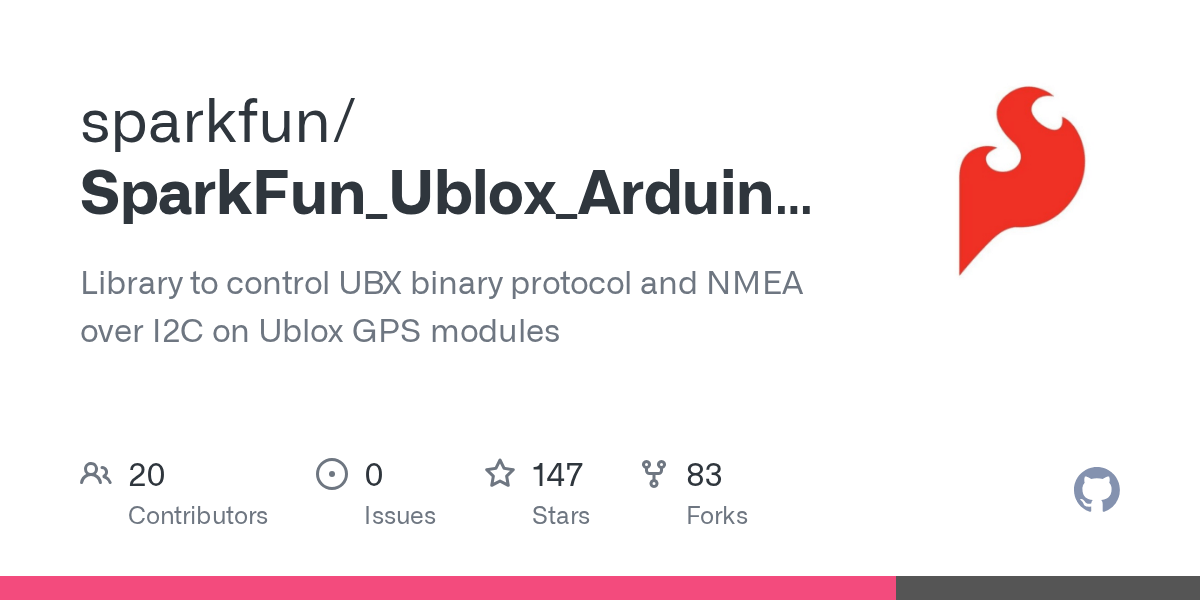 Carbon dioxide emissions by up to 550 million metric tons a year, equivalent to the electric power emissions of california, texas, new york, florida, illinois and virginia combined. Github Sparkfun Sparkfun Ublox Arduino Library Library To Control Ubx Binary Protocol And Nmea Over I2c On Ublox Gps Modules