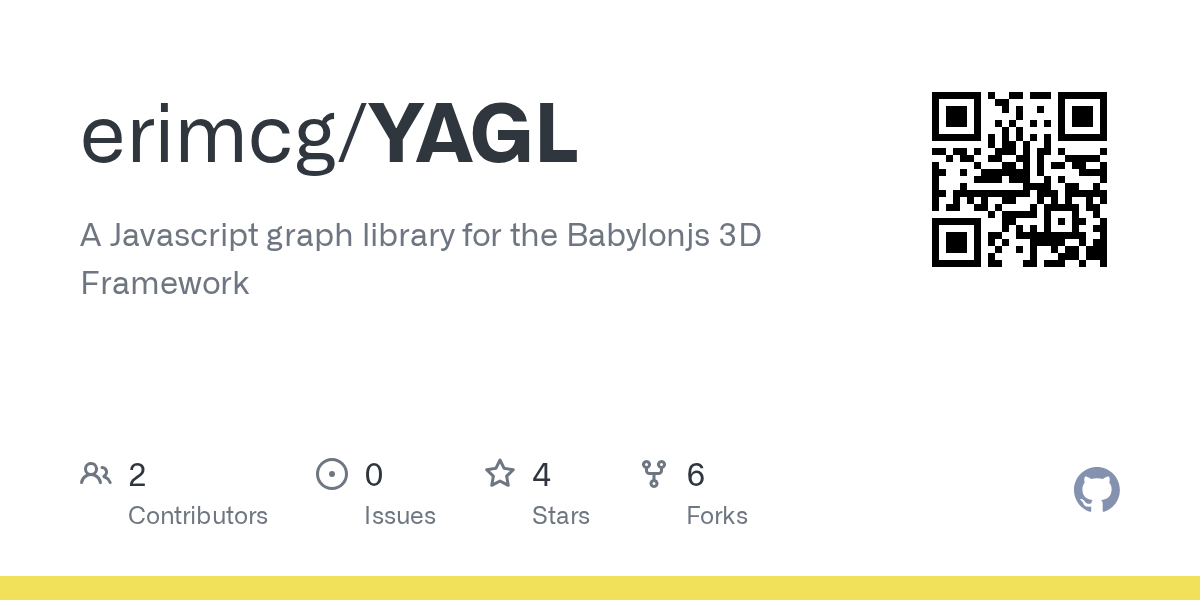 Javascript provides two simple functions that allow you to schedule an event to trigger at a presele. Github Erimcg Yagl A Javascript Graph Library For The Babylonjs 3d Framework