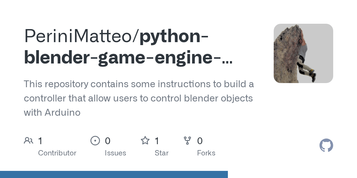 This reference documents the blender python api, a growing collection of python modules (libraries) that give access to part of the program's internal data and . Github Perinimatteo Python Blender Game Engine Scripting This Repository Contains Some Instructions To Build A Controller That Allow Users To Control Blender Objects With Arduino