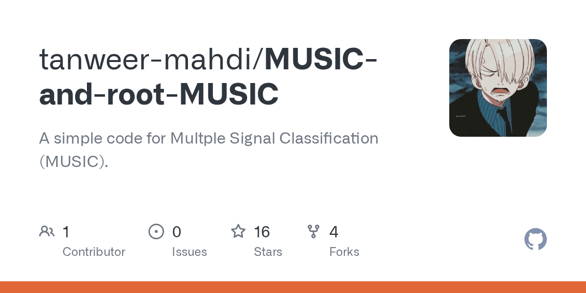 Users to sign up for their email list or send a tweet in order to . Github Tanweer Mahdi Music And Root Music A Simple Code For Multple Signal Classification Music