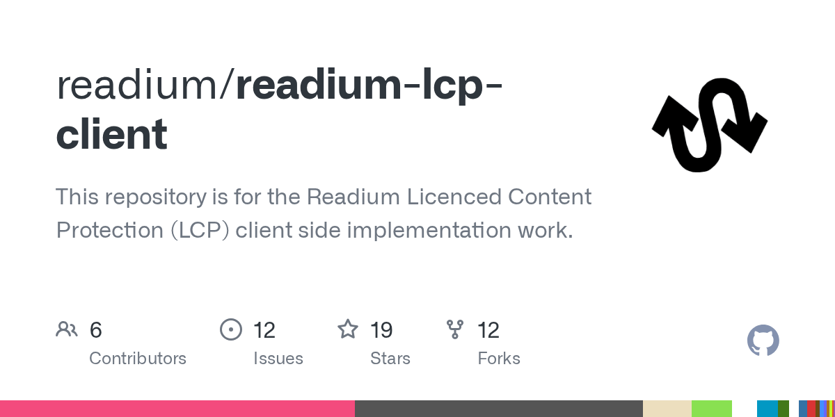 GitHub - readium/readium-lcp-client: This repository is for the Readium  Licenced Content Protection (LCP) client side implementation work.
