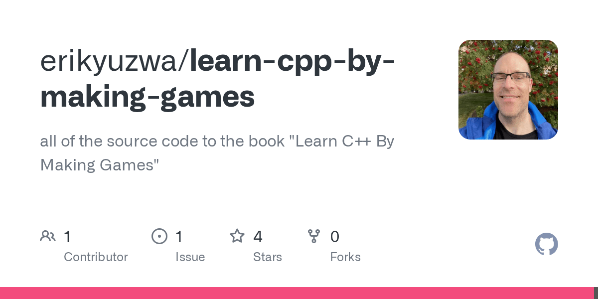 Learn new concepts by solving fun challenges in 25+ languages addressing all the hot programming topics. Github Erikyuzwa Learn Cpp By Making Games All Of The Source Code To The Book Learn C By Making Games