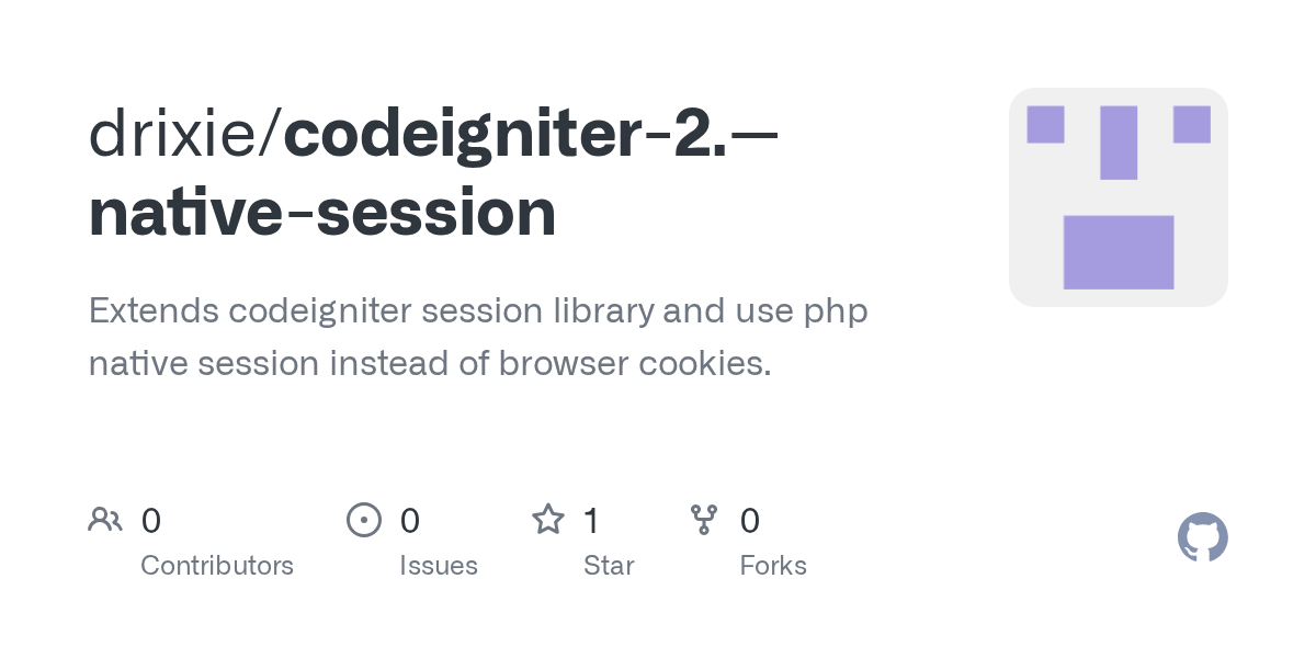 In php, we can remove data stored in session using the unset() function as shown below. Codeigniter 2 Native Session My Session Php At Master Drixie Codeigniter 2 Native Session Github