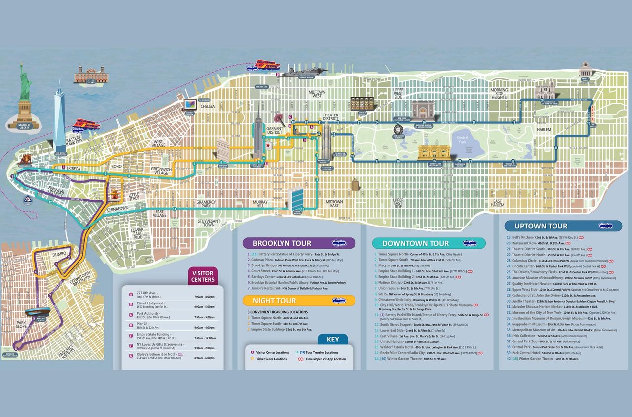 Boltbus, go bus, limoliner, lucky star and mega bus. 25 Gray Line Nyc Map Maps Database Source