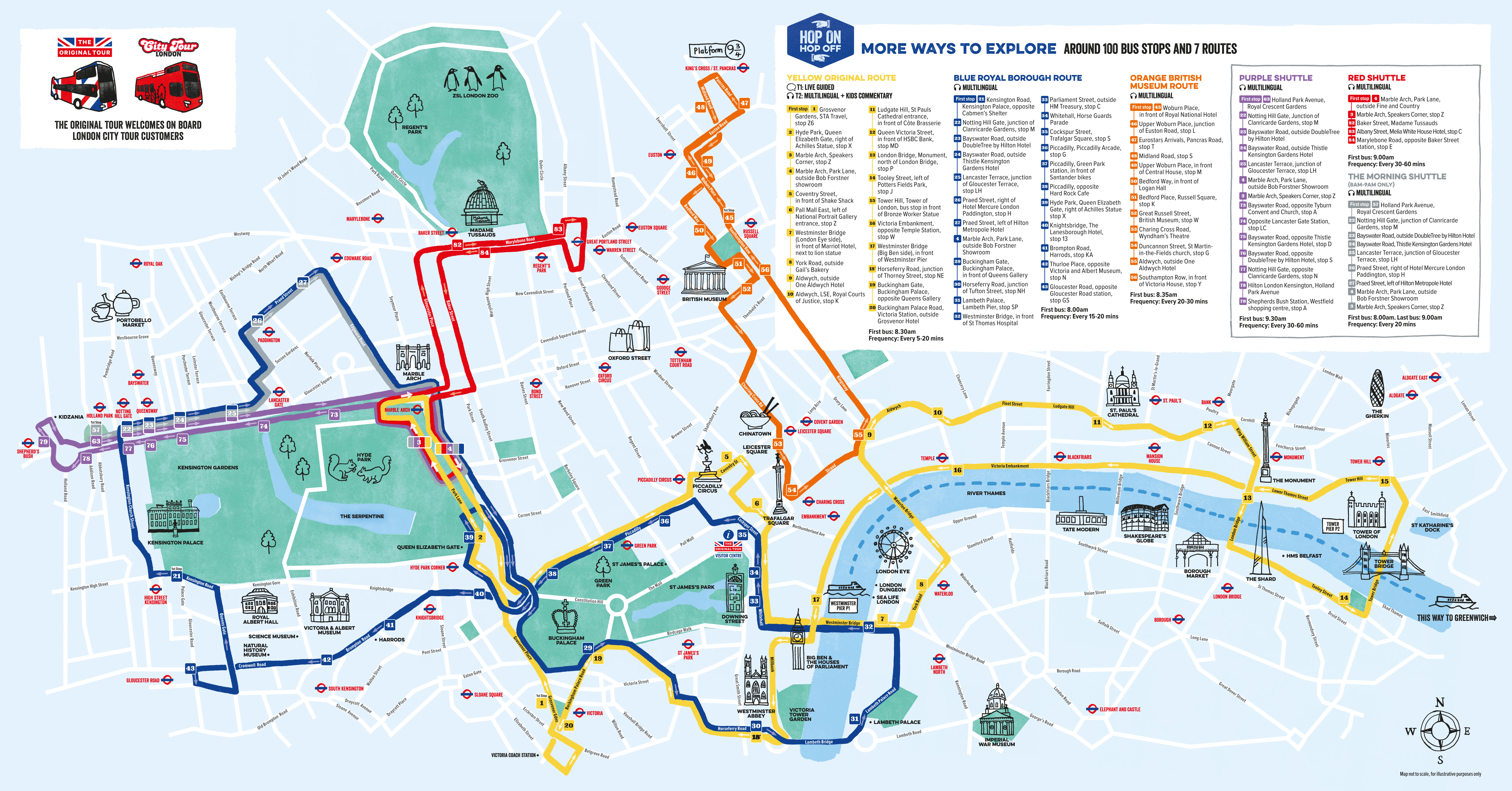 We give you a map with all the stops of the route, and discounts for different establishments in the city. Hop On Hop Off Los Angeles Route Map Maps Location Catalog Online