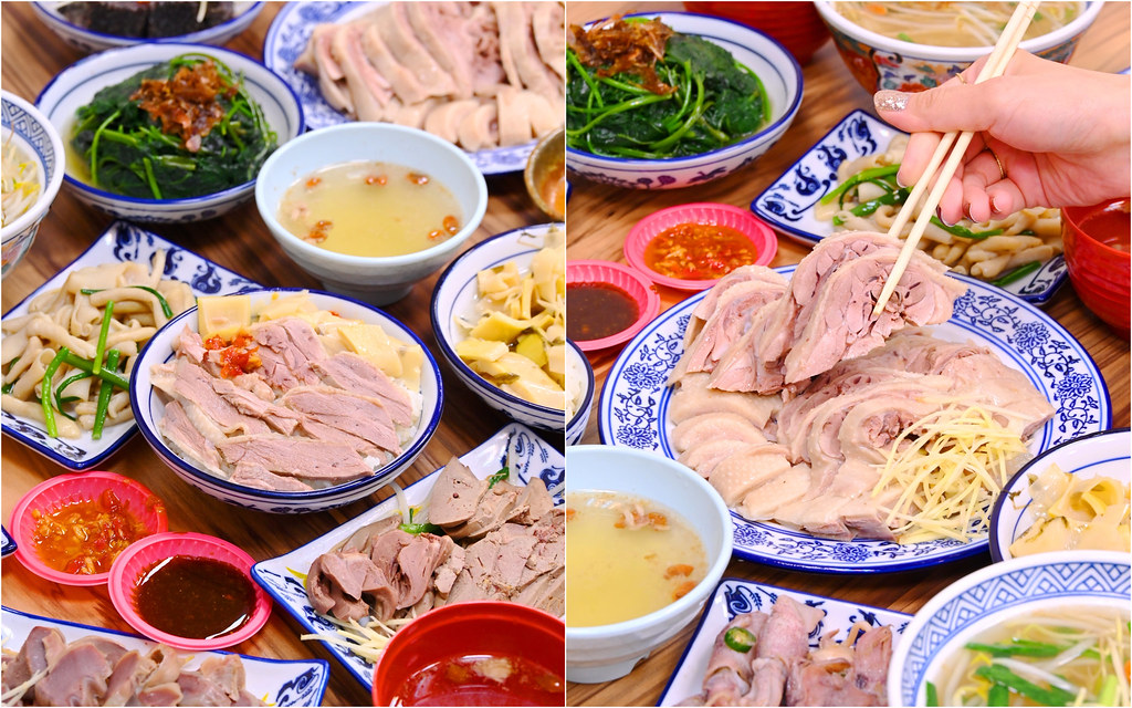 酉金鵝漢口店_台中西屯：1/4鵝肉切盤大份又便宜！鵝肉飯蓋滿肉好吃鵝骨湯免費喝到飽