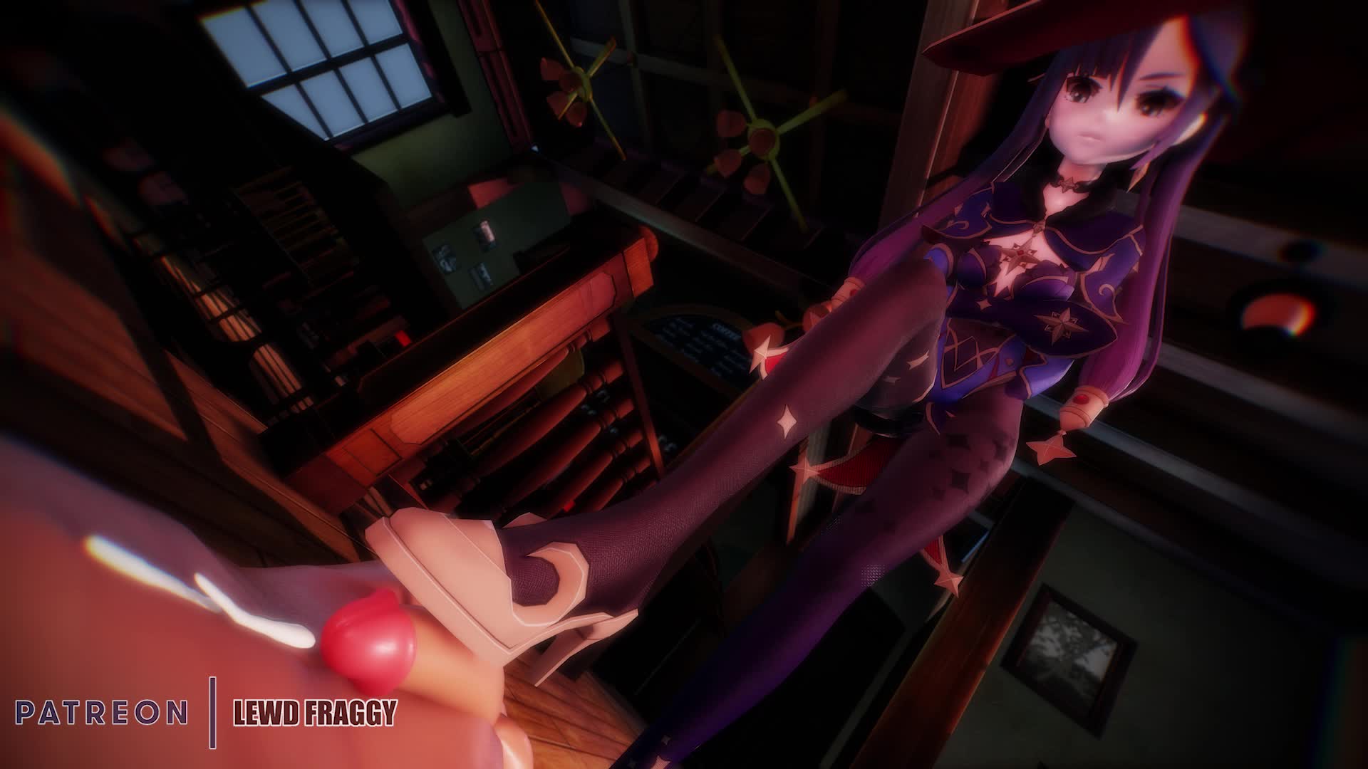 MMD footjob magic unveiled to your sensory pleasure