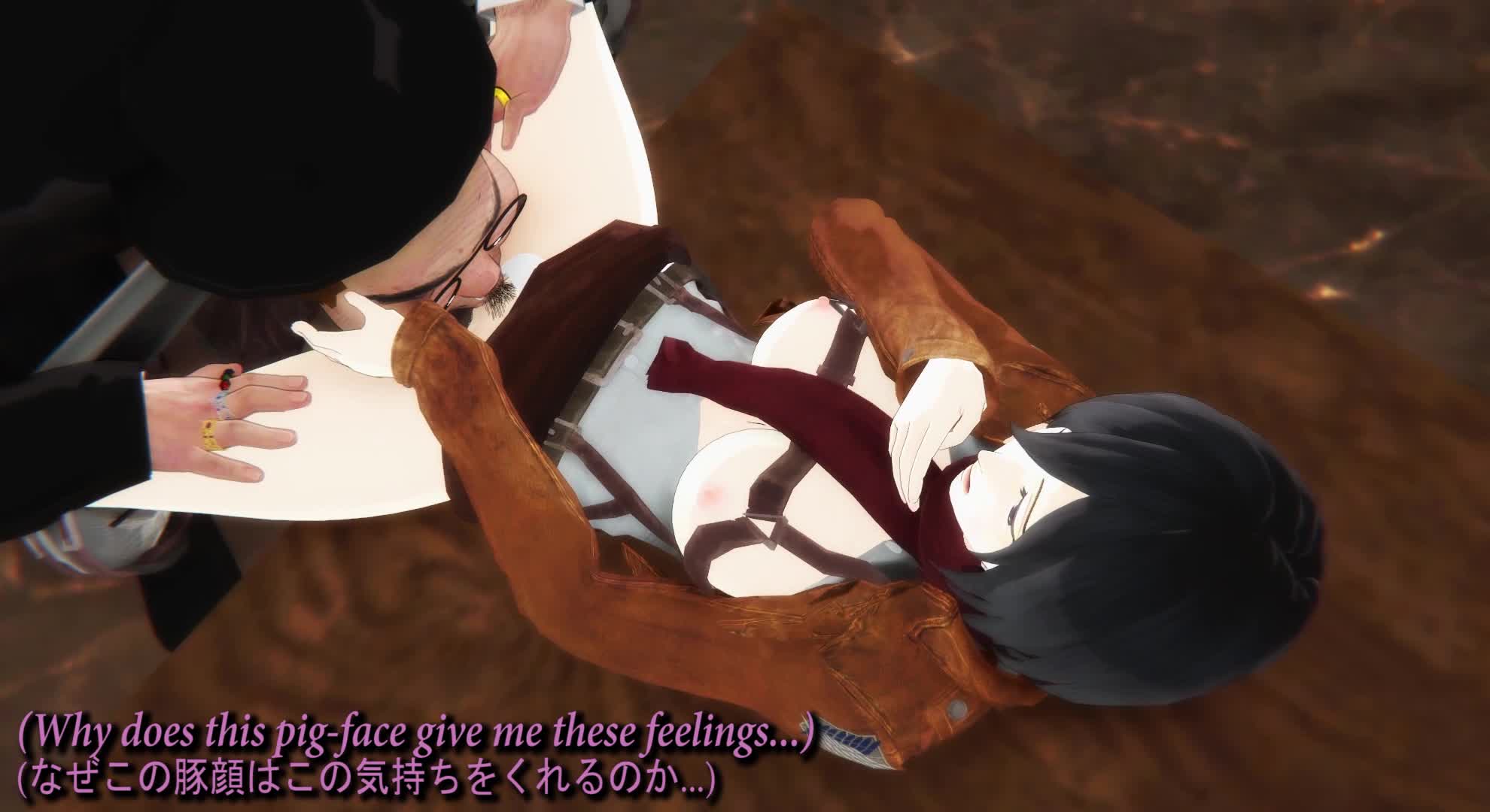 エレン「俺はクリスタの下着なんて盗ってない！ ミカサはわかってくれるよな！？」ミカサ「大丈夫わかってる。私の下着と間違えただけだって」エレン「」【進撃の 巨人エロ漫画】 | ぶひドウ！ エロ漫画同人誌