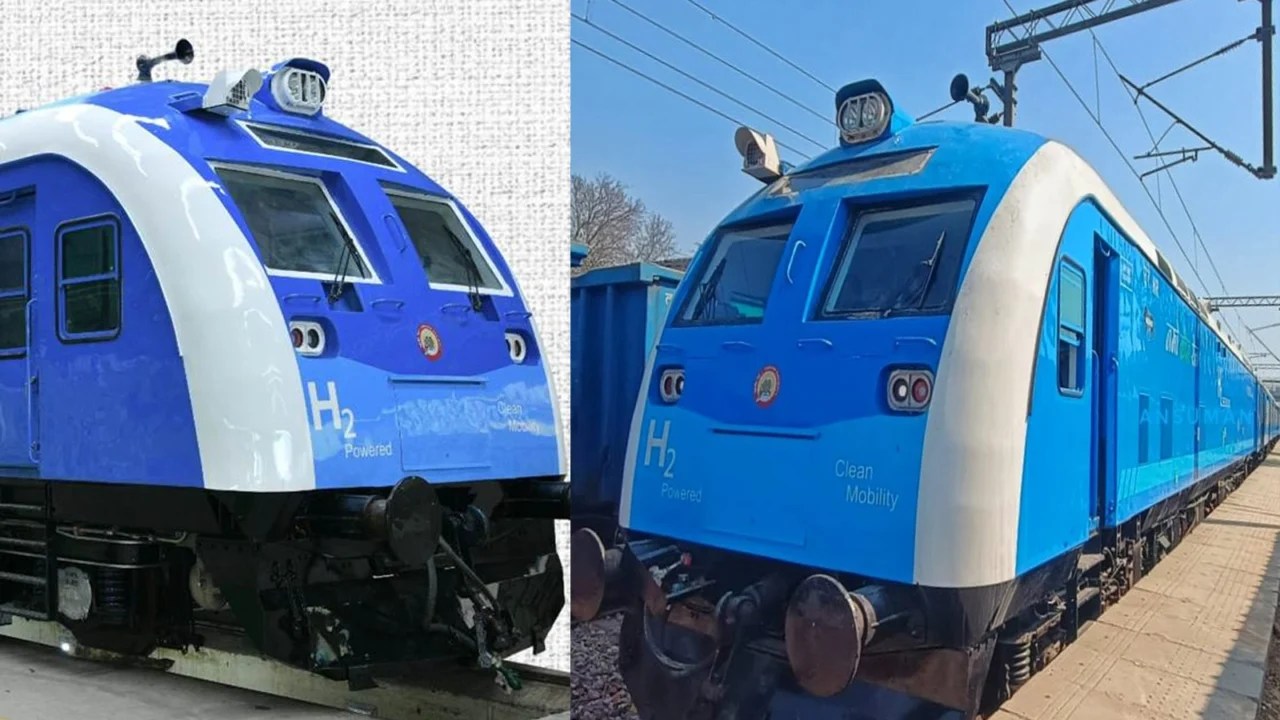 Revolutionizing Travel: Indian Railways Unveils Its First Indigenous Hydrogen-Powered Train!