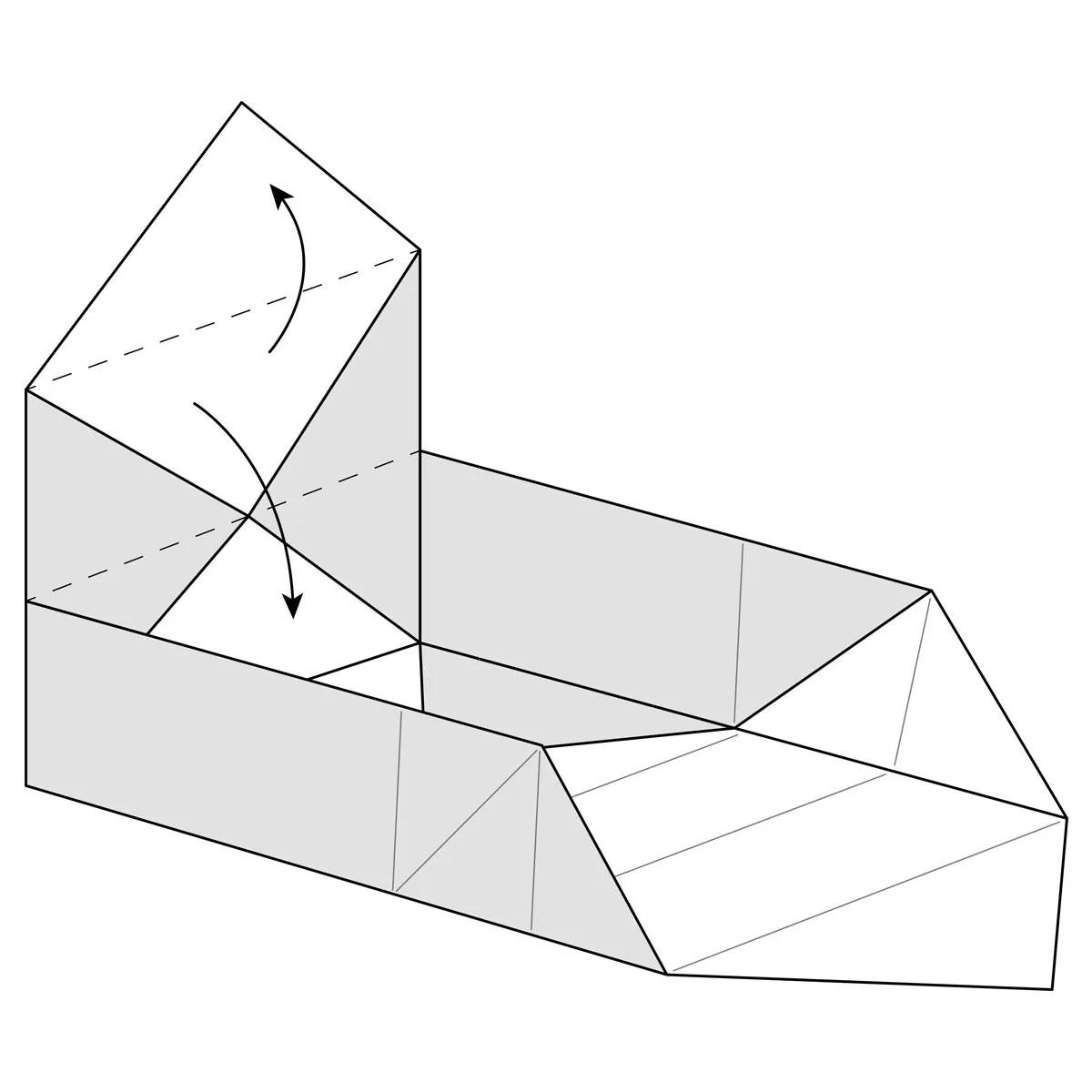 A simple version of a paper box. How To Make A Traditional Origami Box Masu Box
