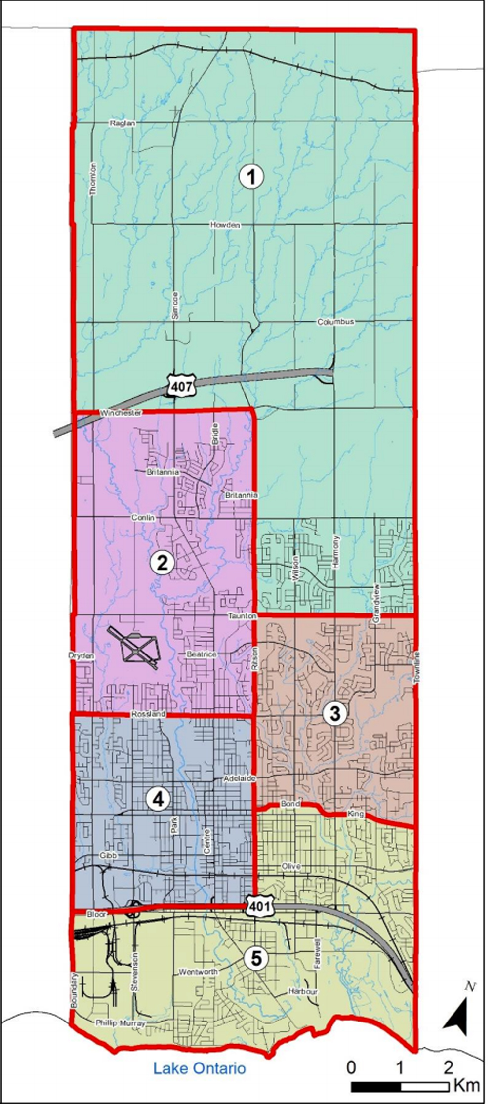 Oshawa’s new ward system