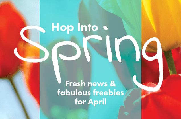 Out Front Brands | Fresh Friday Freebies: Hop Into Spring