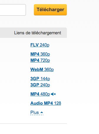 Savefrom. Telecharger des videos de YouTube