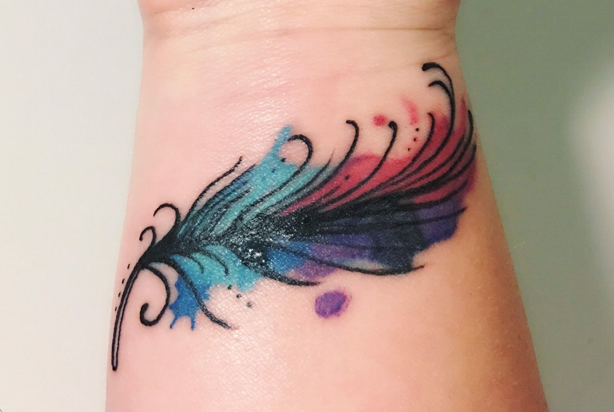 101 Amazing Feather Tattoo Designs You Need To See! | Outsons | Men's Fashion Tips And Style Guides 1376_x_2048_jpg