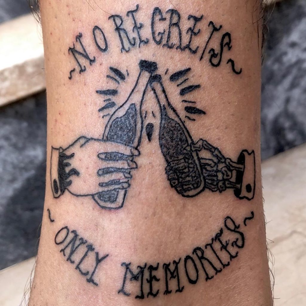 101 Amazing No Ragrets Tattoo Designs You Need To See! | Outsons | Men's Fashion Tips And Style Guides 1024_x_1024_jpg