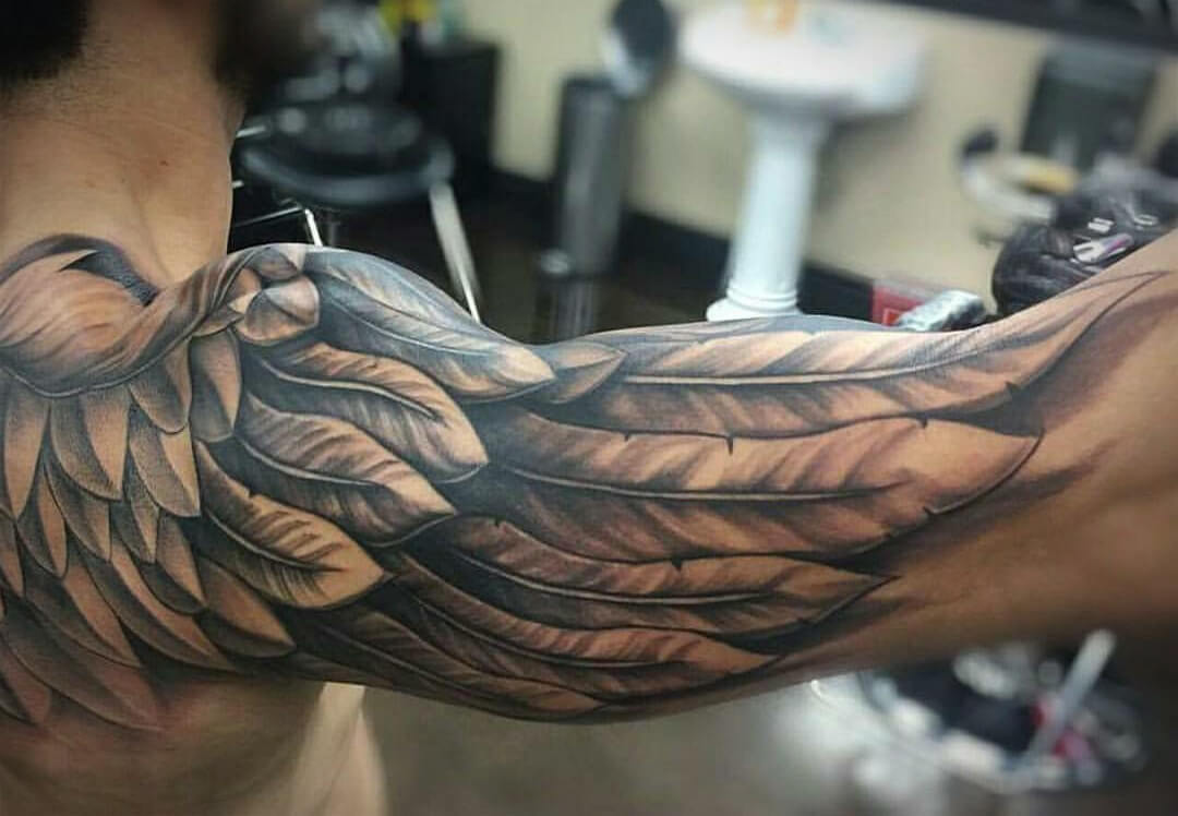 101 Amazing Archangel Tattoo Ideas You Need To See! | Outsons | Men's Fashion Tips And Style Guides 748_x_1080_jpg