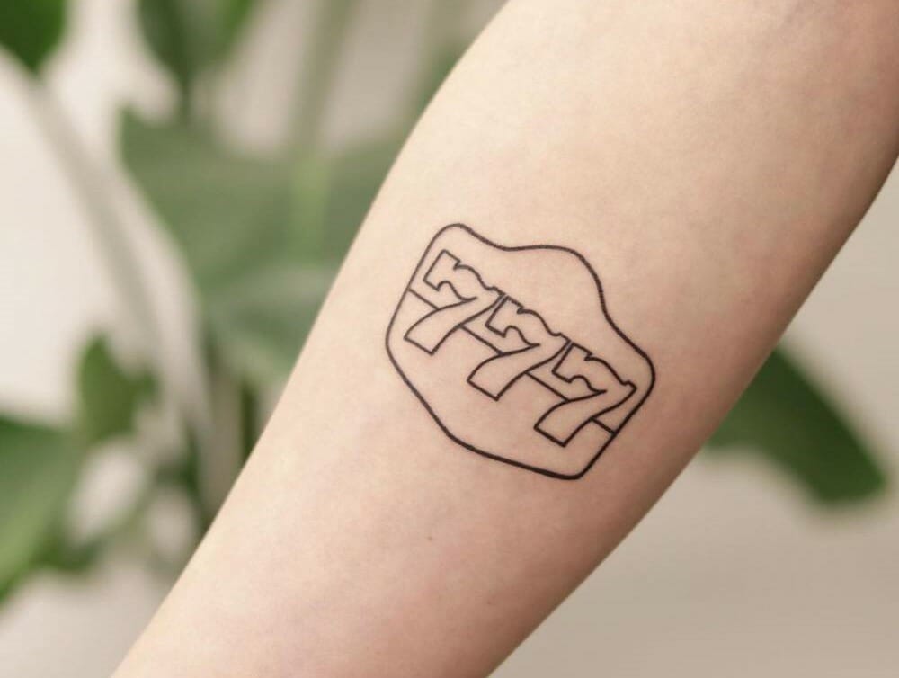 10 Best 777 Tattoo Ideas That Will Blow Your Mind! | Outsons | Men's Fashion Tips And Style Guides 754_x_1000_jpg