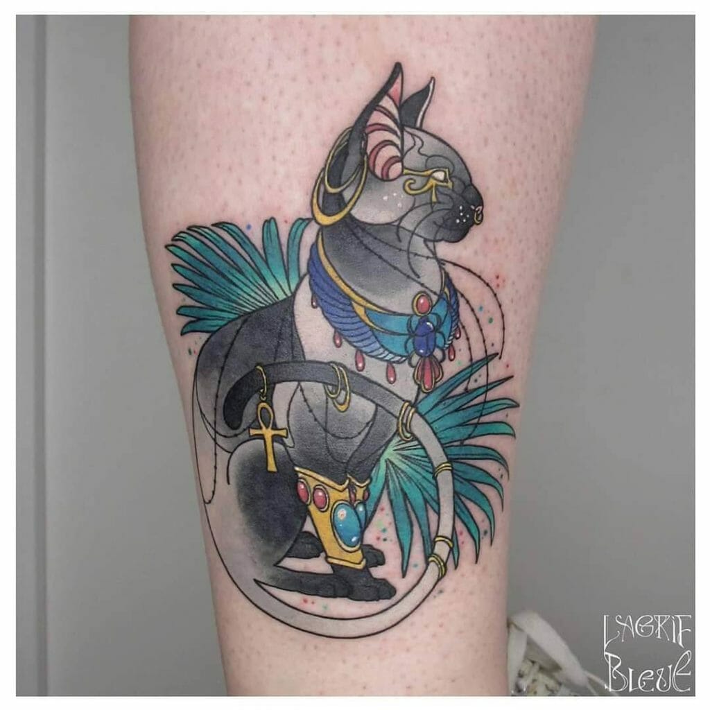10 Best Bastet Tattoo Ideas You'll Have To See To Believe! | Outsons | Men's Fashion Tips And Style Guides 1024_x_1024_jpg