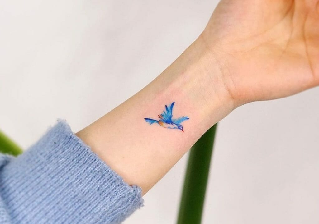 10 Best Blue Bird Tattoo Ideas You'll Have To See To Believe! | Outsons | Men's Fashion Tips And Style Guides 721_x_1024_jpg