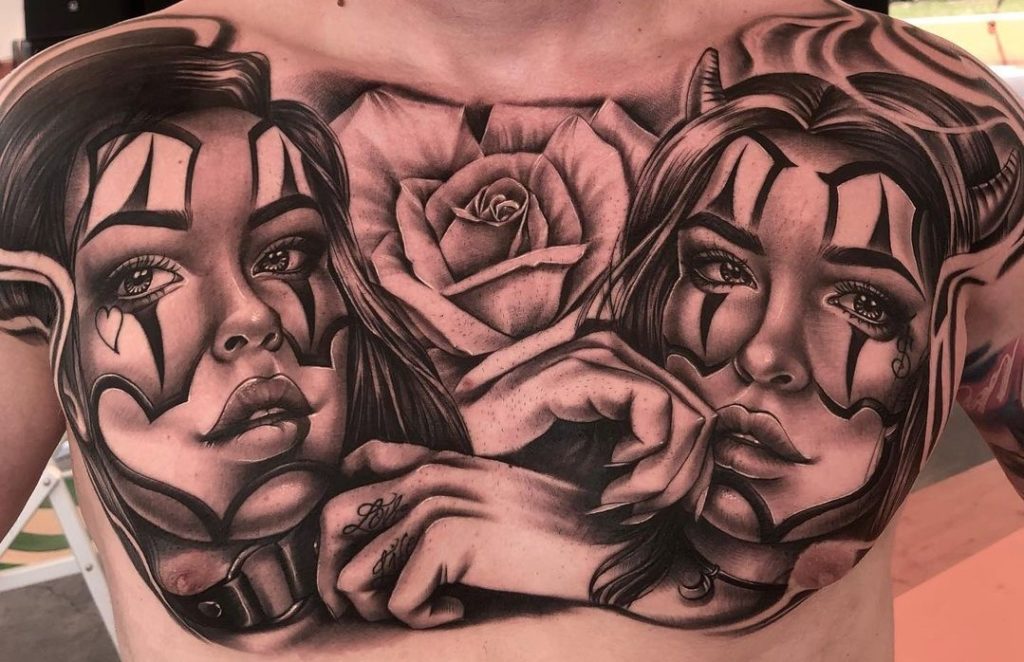 10 Best Chicano Tattoo Ideas You'll Have To See To Believe! | Outsons | Men's Fashion Tips And Style Guides 662_x_1024_jpg