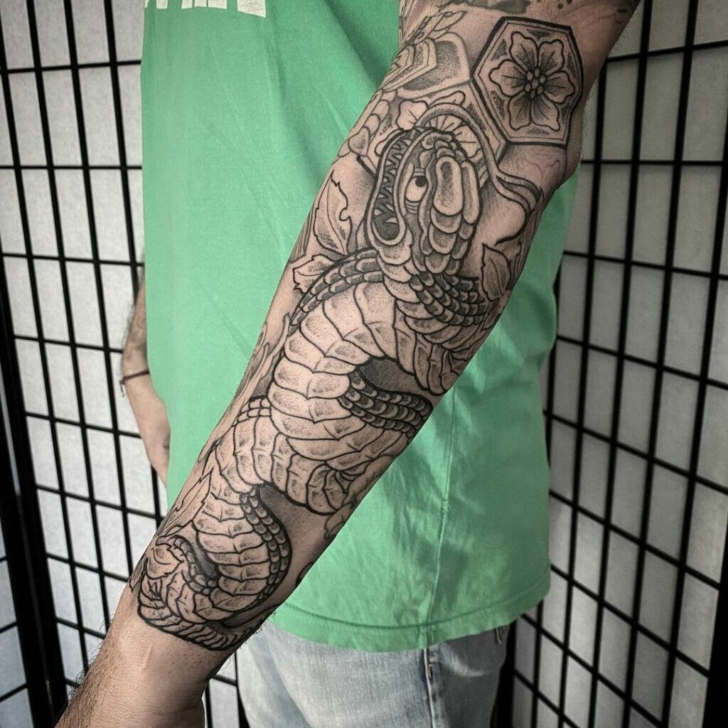 10 Best Japanese Snake Tattoo Ideas You Have To See To Believe! | Outsons | Men's Fashion Tips And Style Guides 1024_x_1024_jpg