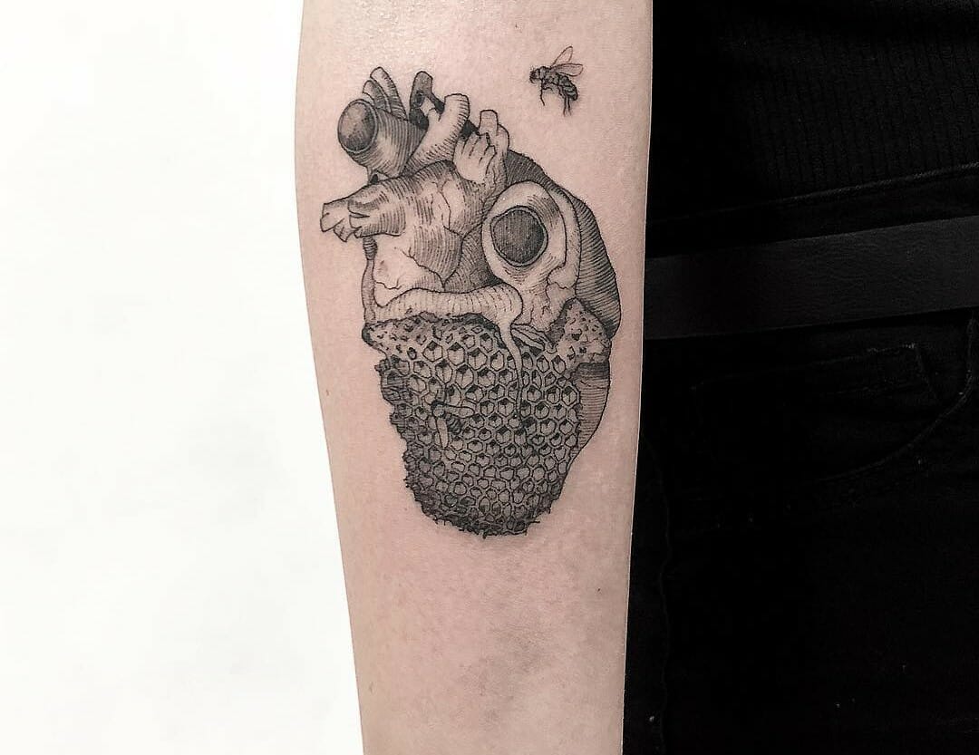 10 Best Bee Hive Tattoo Ideas That Will Blow Your Mind! | Outsons | Men's Fashion Tips And Style Guides 833_x_1080_jpg