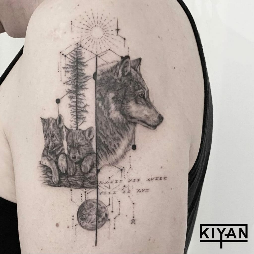 10 Best Baby Wolf Tattoo Ideas That Will Blow Your Mind! | Outsons | Men's Fashion Tips And Style Guides 1024_x_1024_jpg