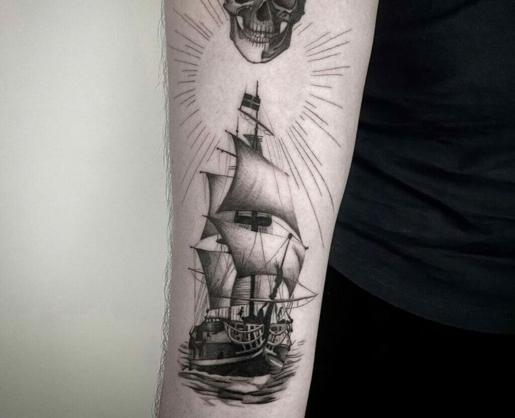 10 Best Pirate Tattoo Ideas You Have To See To Believe! | Outsons | Men's Fashion Tips And Style Guides 831_x_1024_jpg