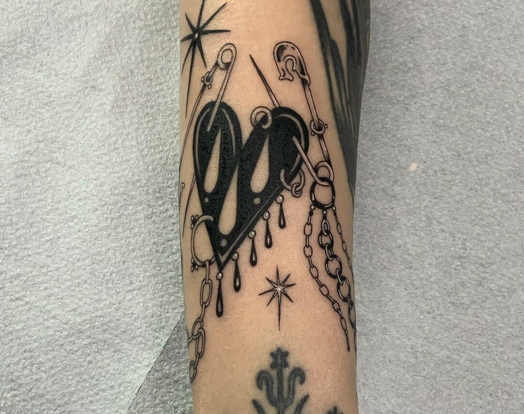 10 Best Safety Pin Tattoo Ideas You Have To See To Believe! | Outsons | Men's Fashion Tips And Style Guides 853_x_1080_jpg