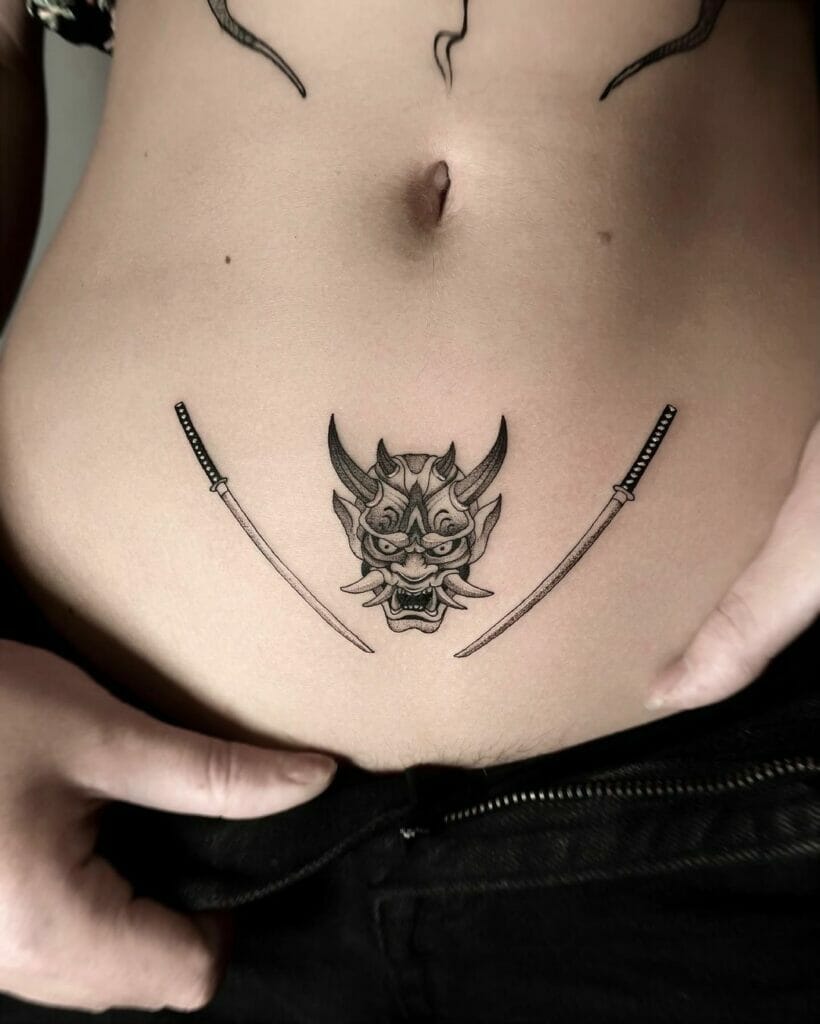 10 Best Oni Mask Tattoo Ideas You Have To See To Believe! | Outsons | Men's Fashion Tips And Style Guides 1024_x_820_jpg