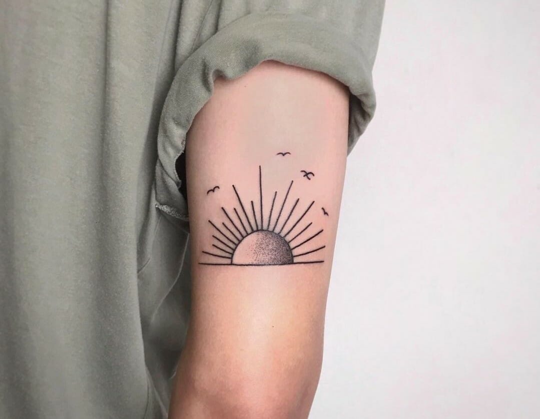10 Best Sunrise Tattoo Ideas You Have To See To Believe! | Outsons | Men's Fashion Tips And Style Guides 837_x_1079_jpg
