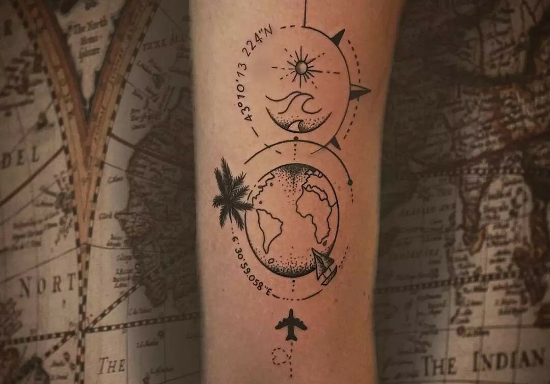 10 Best Travel Tattoo Ideas You Have To See To Believe! | Outsons | Men's Fashion Tips And Style Guides 754_x_1080_jpg