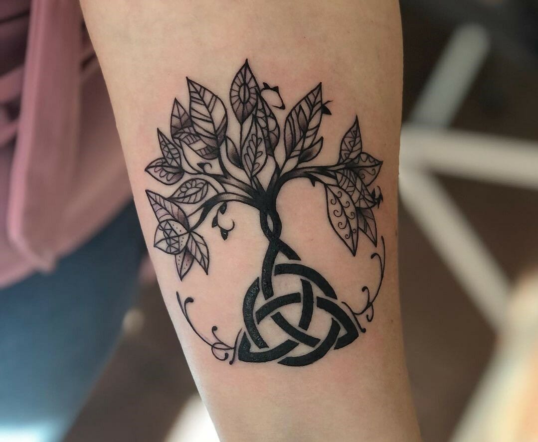 10 Best Triquetra Tattoo Ideas You Have To See To Believe! | Outsons | Men's Fashion Tips And Style Guides 887_x_1079_jpg