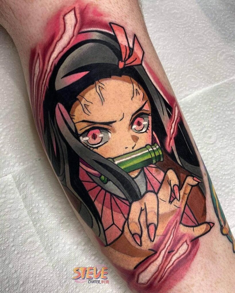 10 Best Nezuko Tattoo Ideas That Will Blow Your Mind! | Outsons | Men's Fashion Tips And Style Guides