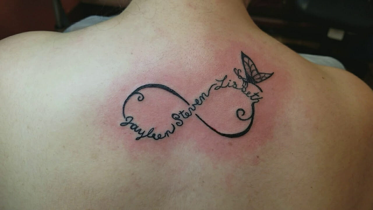 10 Best Infinity Heart Tattoo With Names Ideas That Will Blow Your Mind! | Outsons | Men's Fashion Tips And Style Guides 720_x_1280_jpg