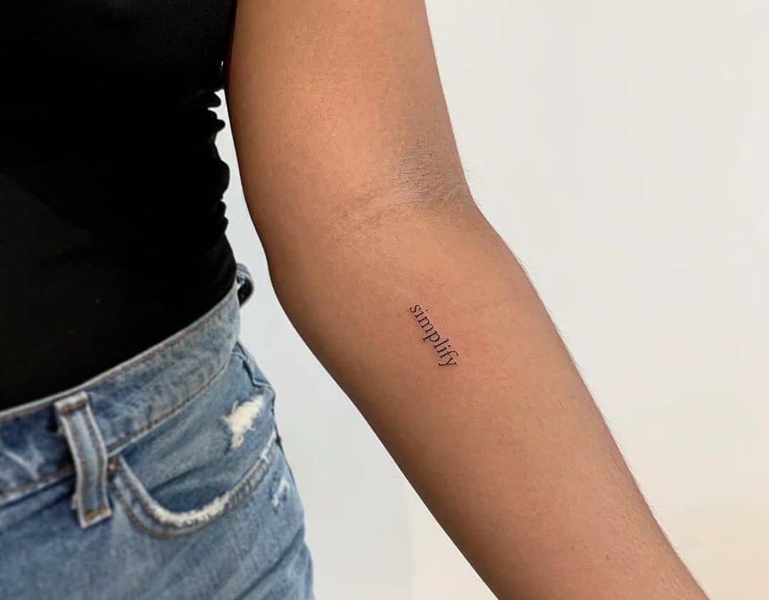 10 Best One Word Tattoo Ideas That Will Blow Your Mind! | Outsons | Men's Fashion Tips And Style Guides 842_x_1080_jpg