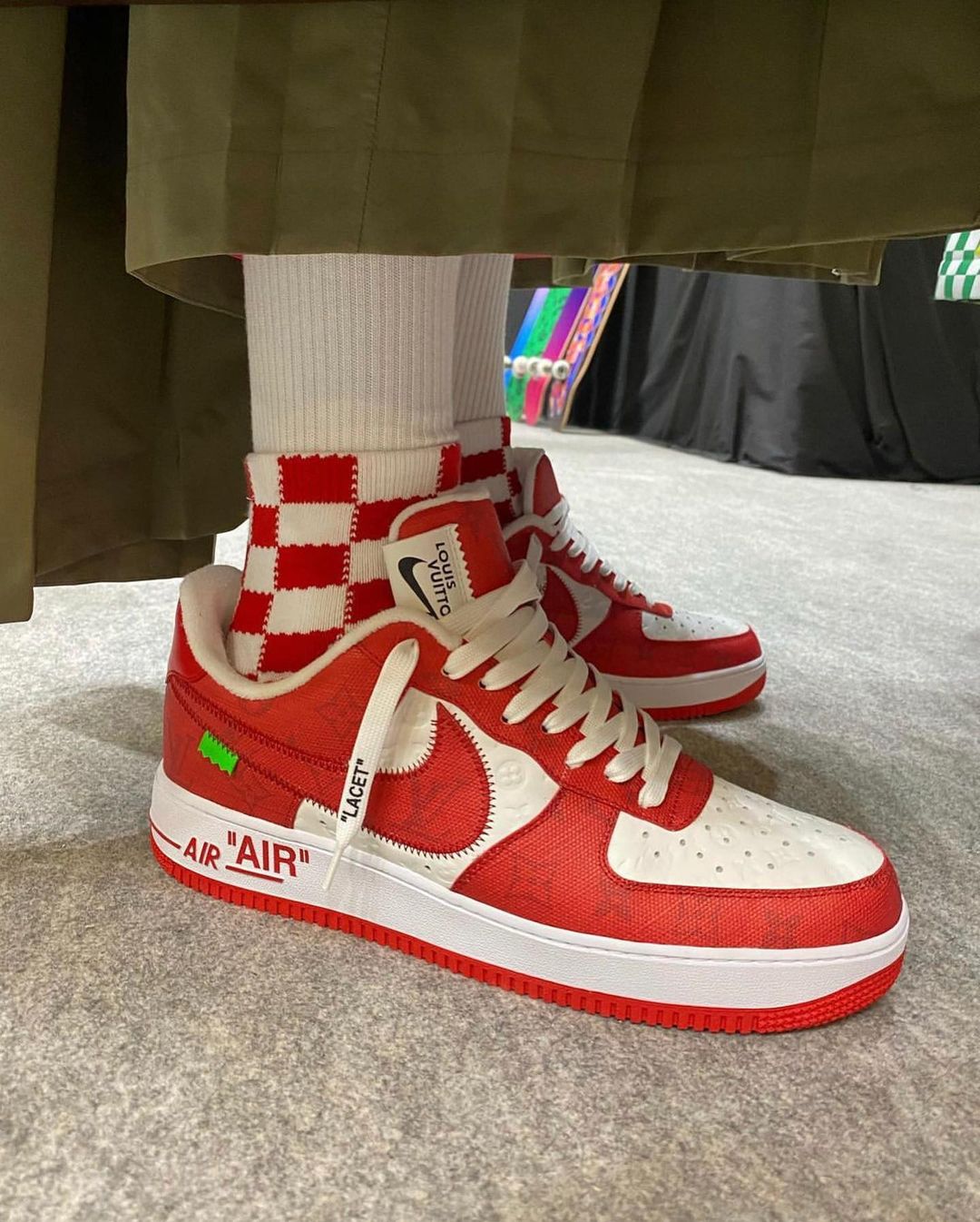 nike af1 x off white