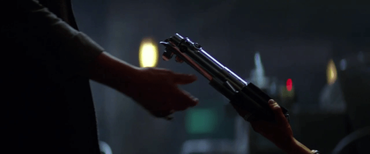 the force awakens lightsaber
