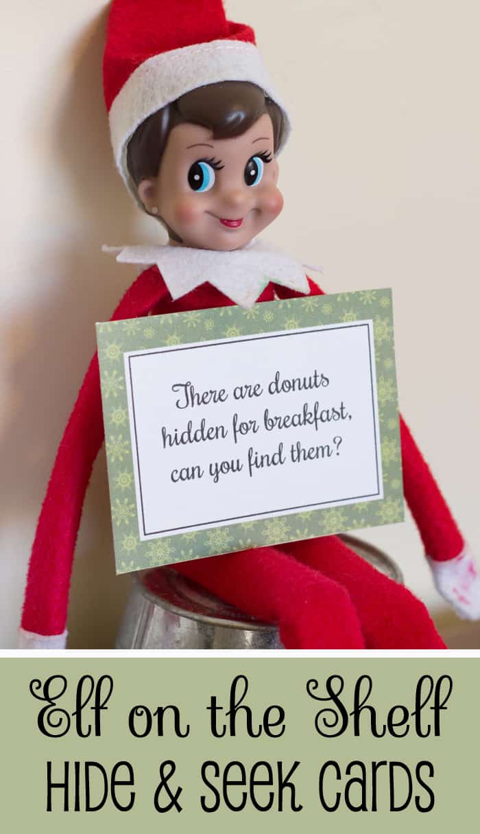 Every item on this page was chosen by a woman's day editor. Free Printable Elf on the Shelf Hide and Seek Cards