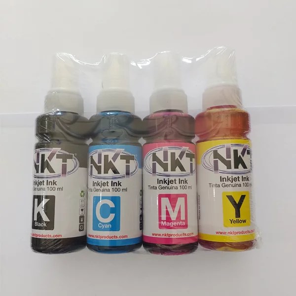 Pack de 4 Tintas NKT para Epson 664 Series L 100ml – ELECTRÓNICA GUATEMALA  OXDEA