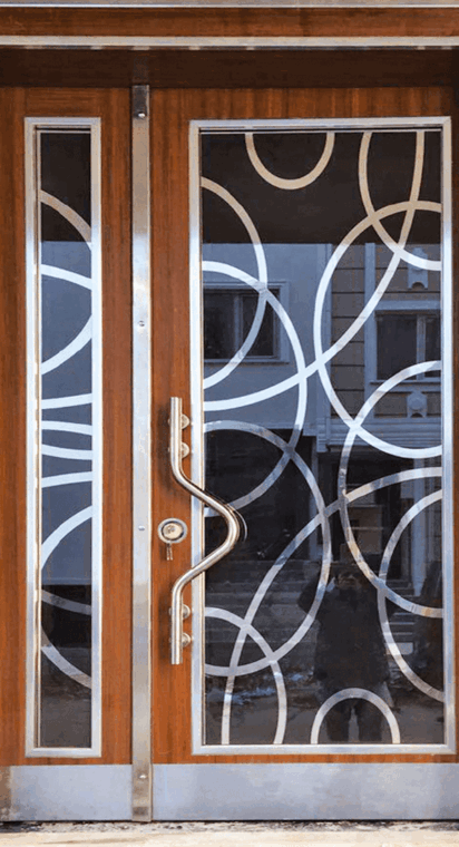Villa 007 Bina Giriş Kapısı Modeli 007