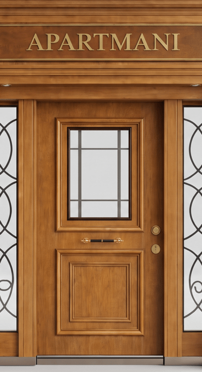Villa 038 Bina Giriş Kapısı Modeli 038