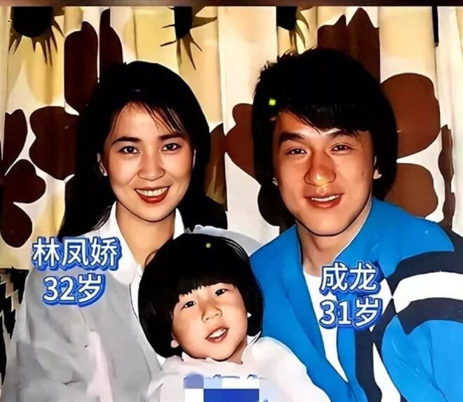 如今見72歲林鳳嬌 跟71歲成龍同框老得認不出