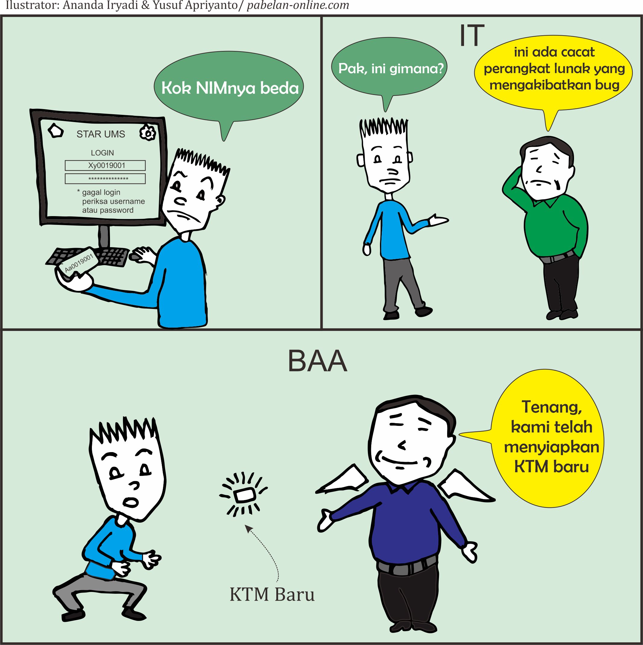 18 Mahasiswa Baru Tak Dapat Login STAR UMS - Pabelan Online