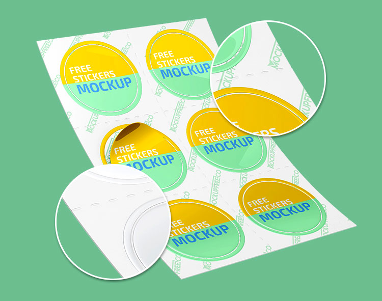 JPG All files are super easy to use and customize. Free Packaging Label Round Sticker Mockup Free Package Mockups