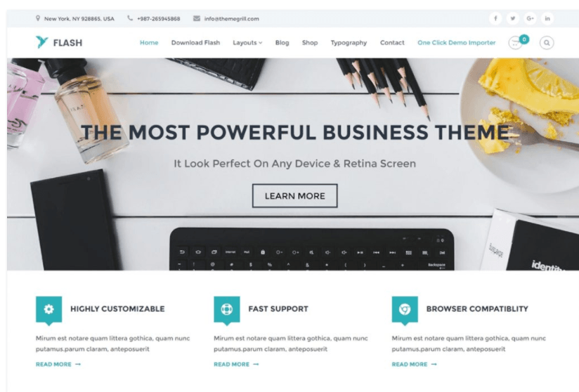 Wordpress is a popular free open source content management and blog system platform. 10 Beautiful Wordpress Business Themes For 2018