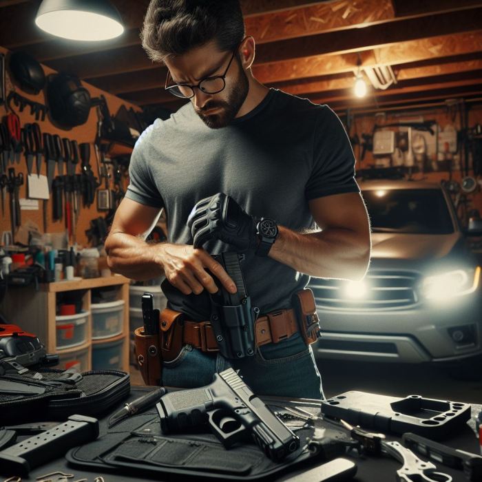 How to prevent kydex holster wear
