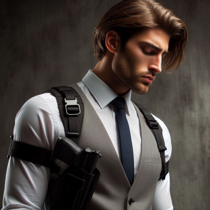 When to wear a shoulder holster