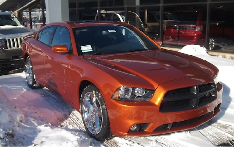 Toxic Orange 2011 Charger Paint Cross Reference